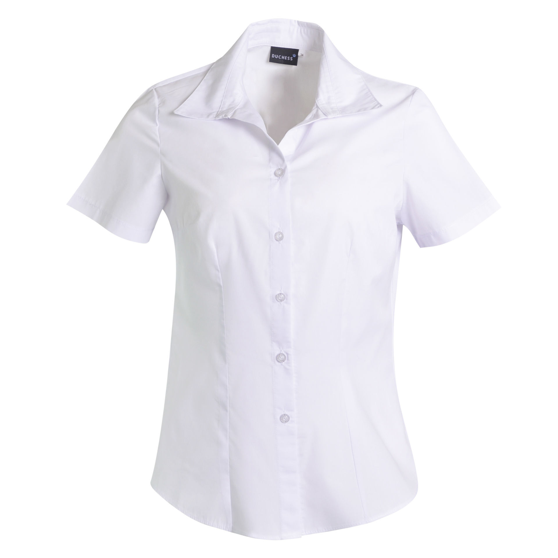 Roselina Blouse Short Sleeve - Shaded White - End Of Range - Image 3
