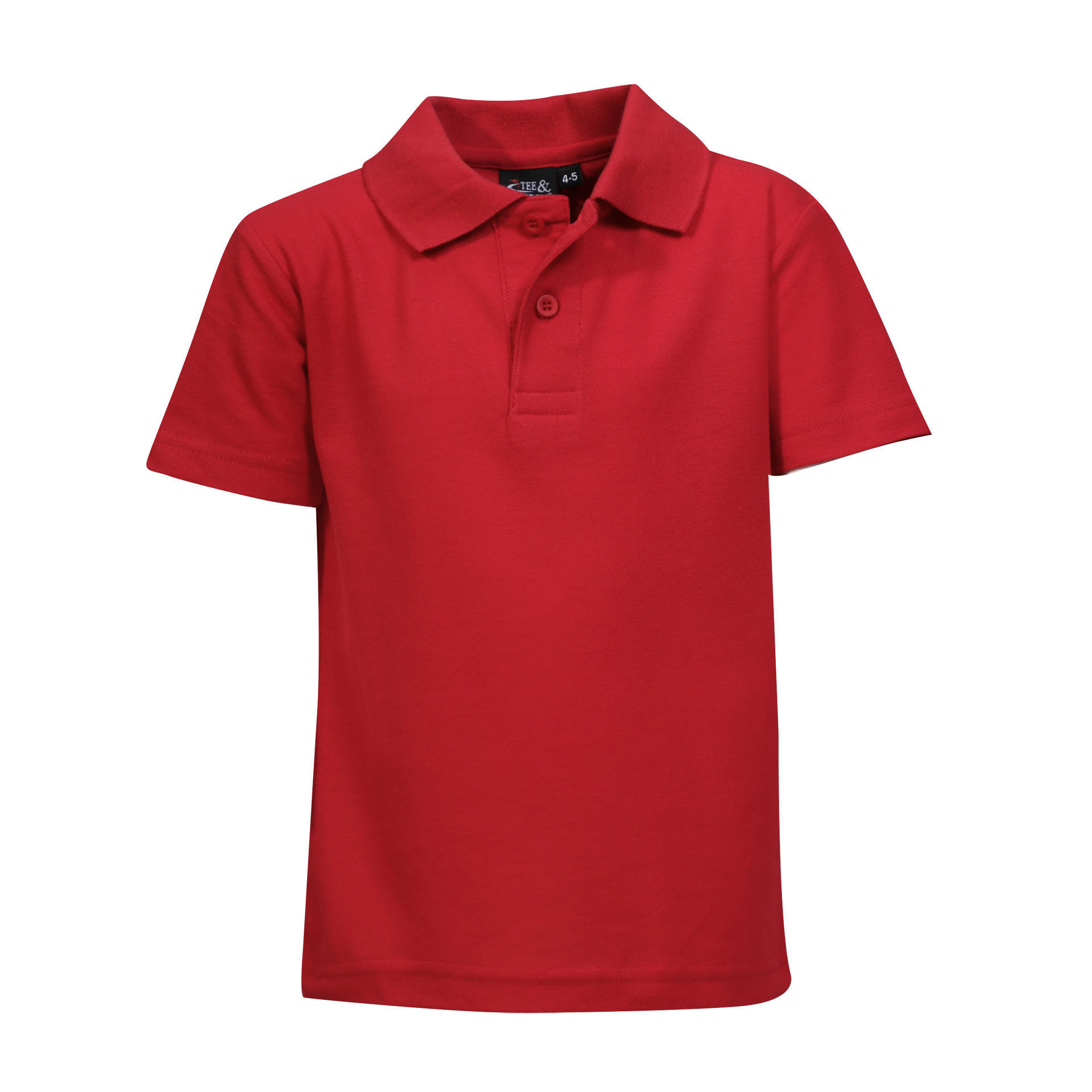 175g Youth Classic Pique Knit Polo - Yellow - End Of Range - Image 4