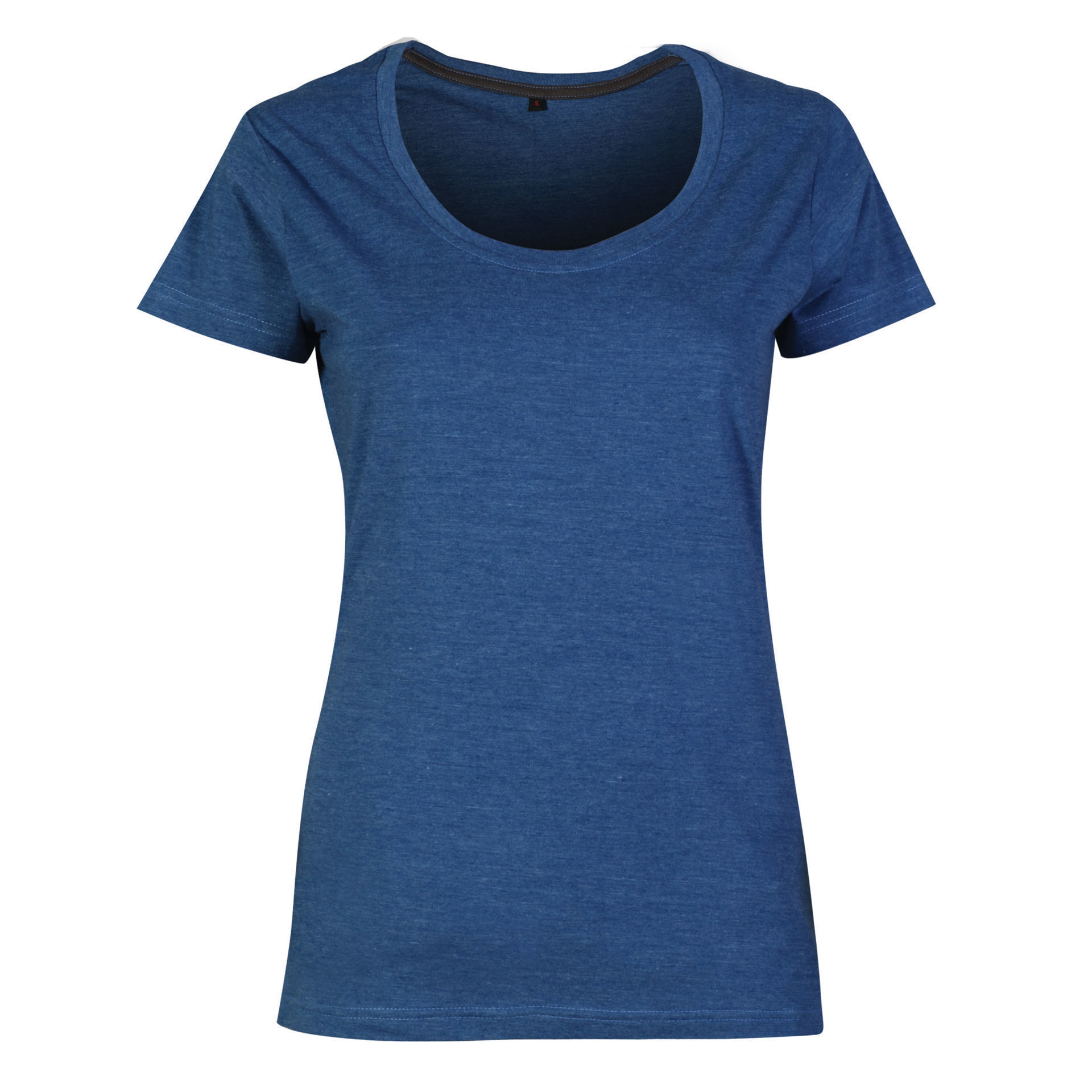 Ladies’ 150g Fashion Fit T-Shirt - Mid Blue Melange - While Stocks Last