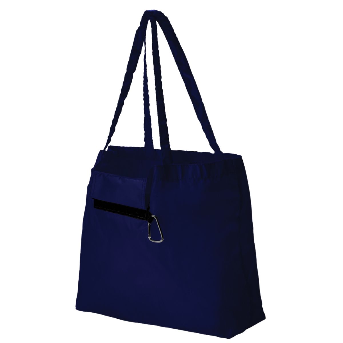 Foldable Shopper with Carabiner - Image 2