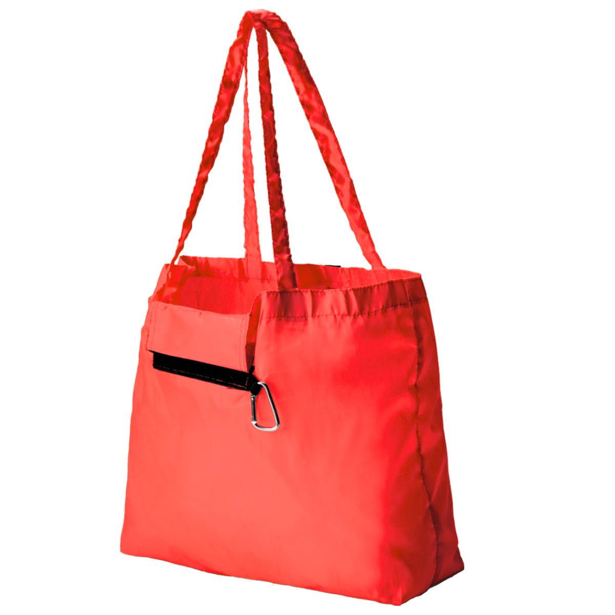 Foldable Shopper with Carabiner - Image 3