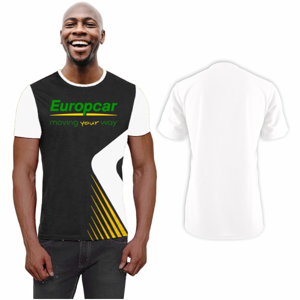 Mens Rico Birdseye Crew-Neck T-Shirt with FC-L - Image 11