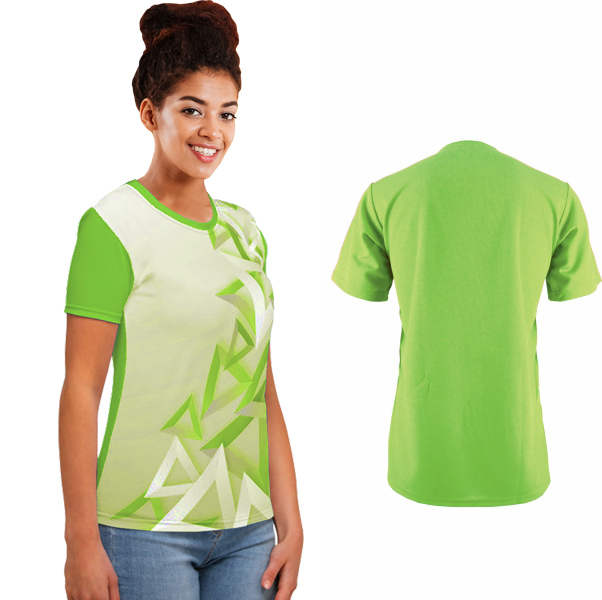 Ladies Miami Birdseye Crew Neck with FC Front-3XL - Image 6
