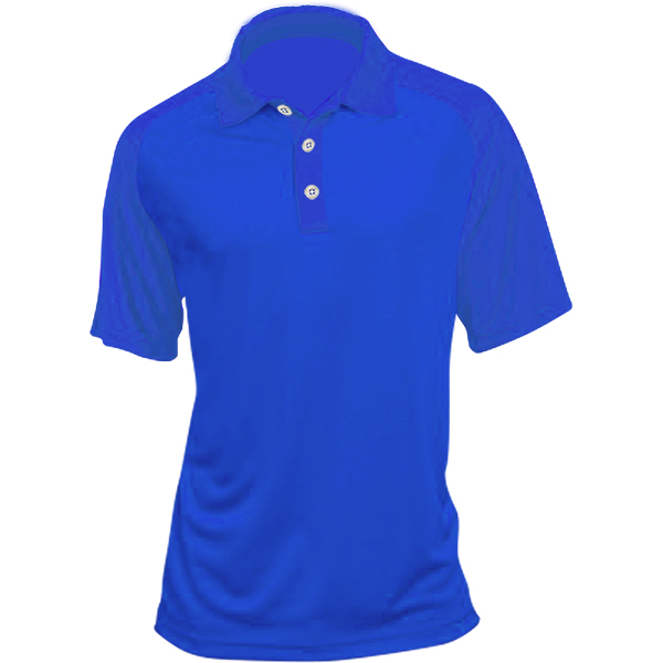 Unisex Dante Raglan Birdseye Golf Shirt +1 col 2XL - Image 8