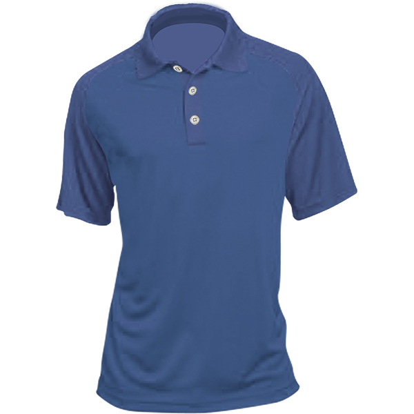 Unisex Dante Raglan Birdseye Golf Shirt +1 col 2XL - Image 5