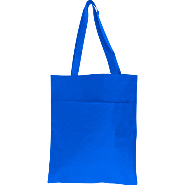 Shoulder Shopper Bag with Pocket + 1 Col - Image 10