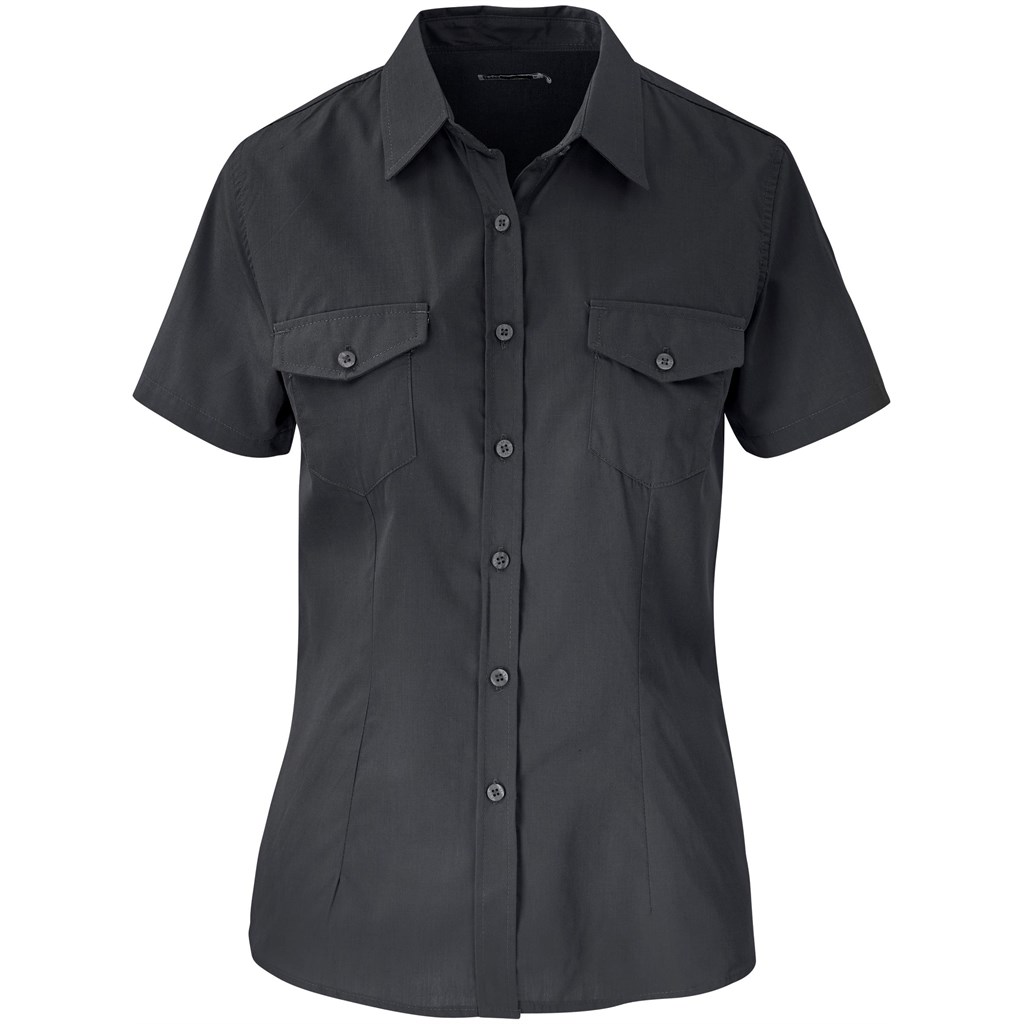 Ladies Short Sleeve Kensington Shirt - Image 5