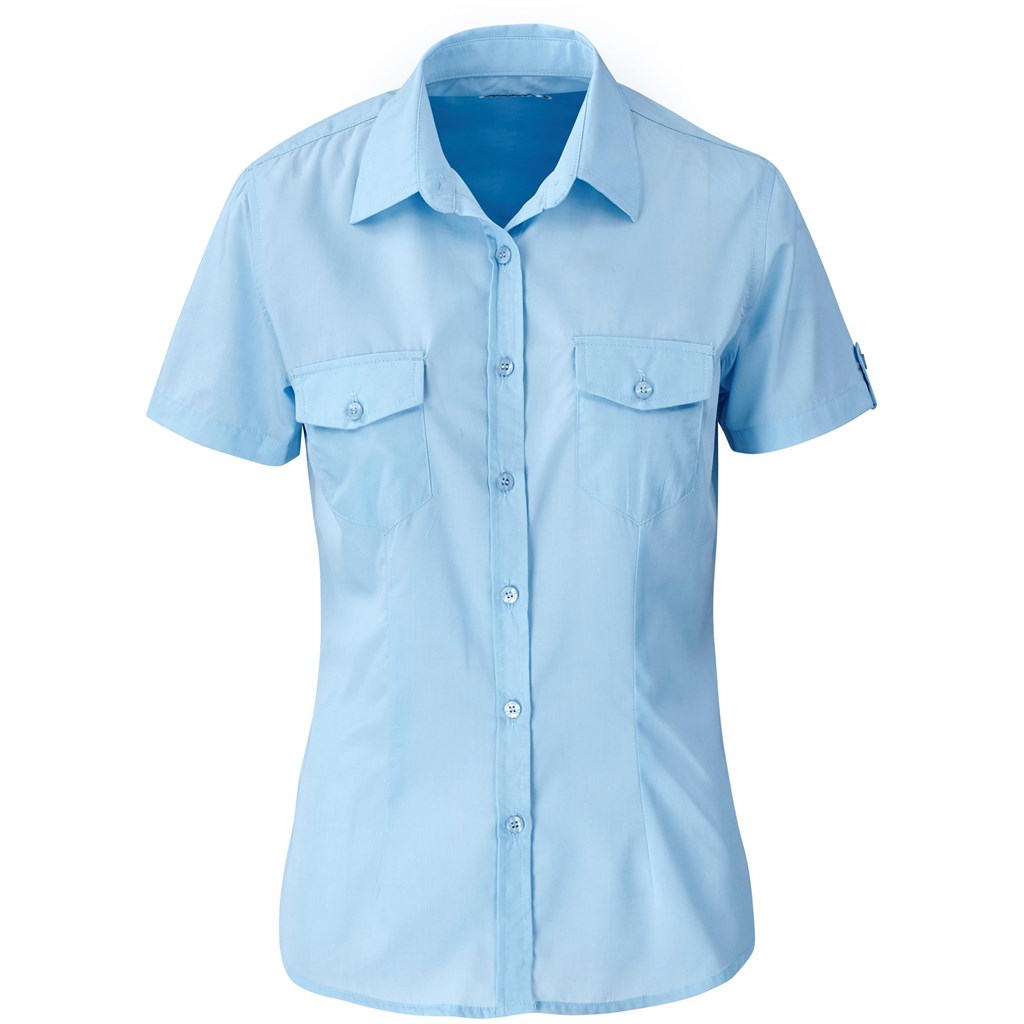 Ladies Short Sleeve Kensington Shirt - Image 2
