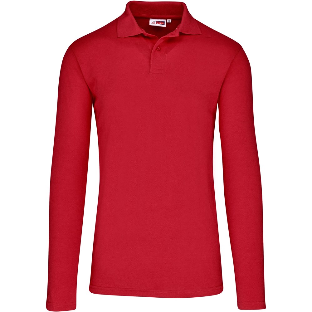 Mens Long Sleeve Elemental Golf Shirt - Image 3
