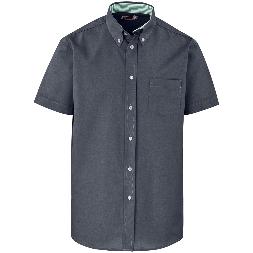 Mens Short Sleeve Aspen Shirt - Grey