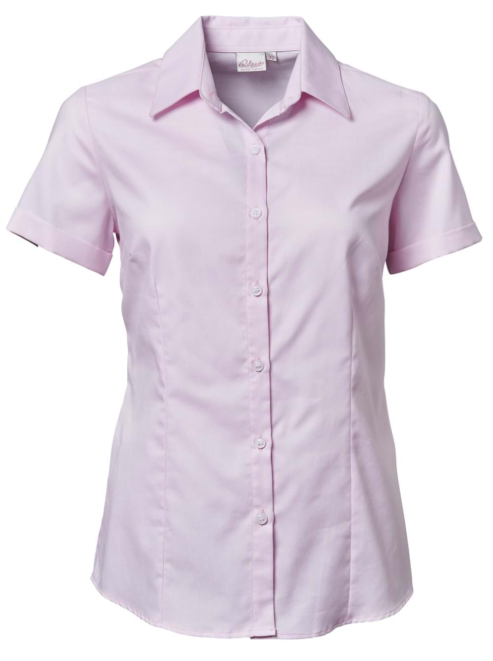 Ladies Oxford K373 S/S Blouse - Pink