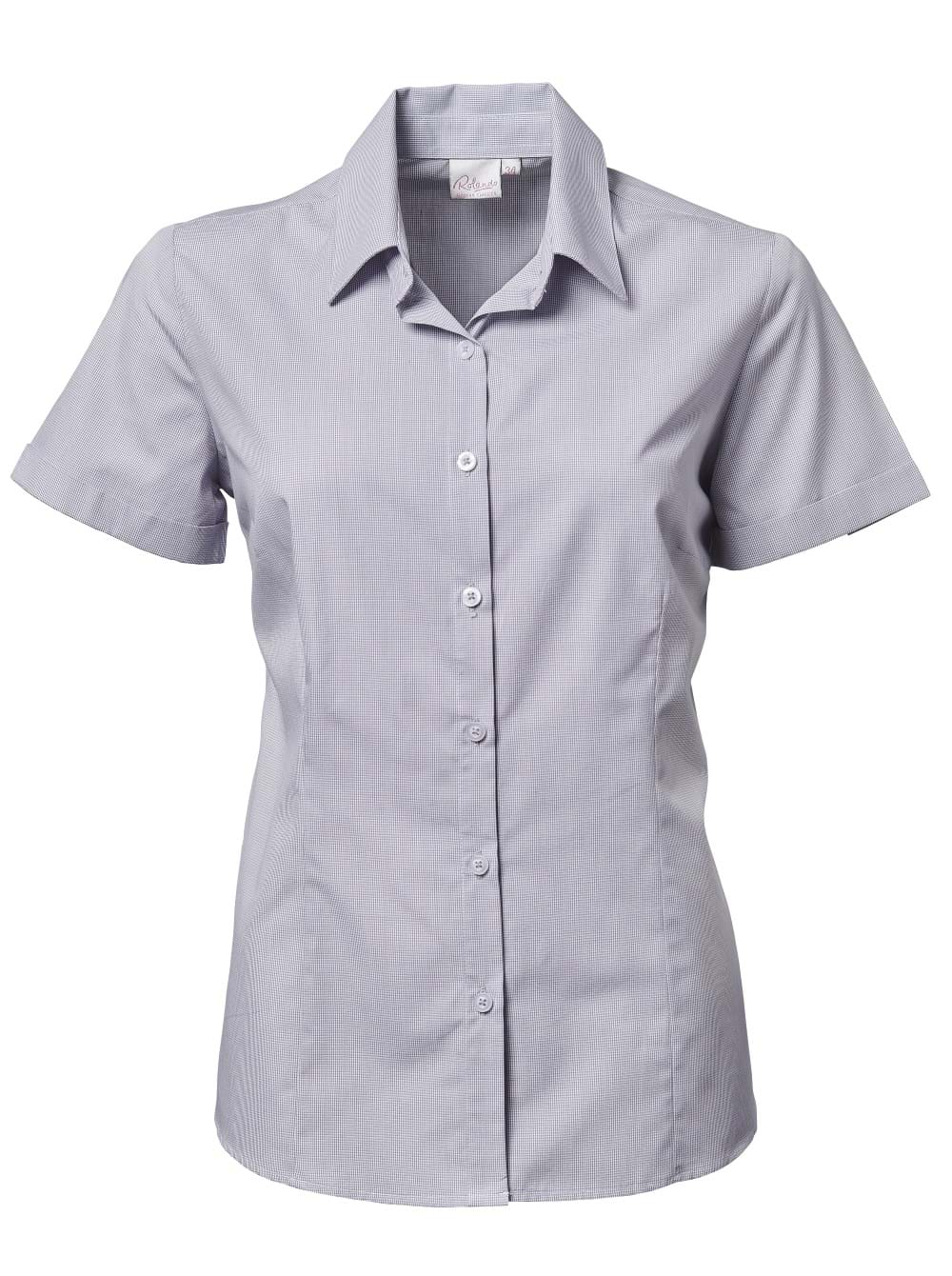 Ladies Windsor K236 S/S Blouse - Grey