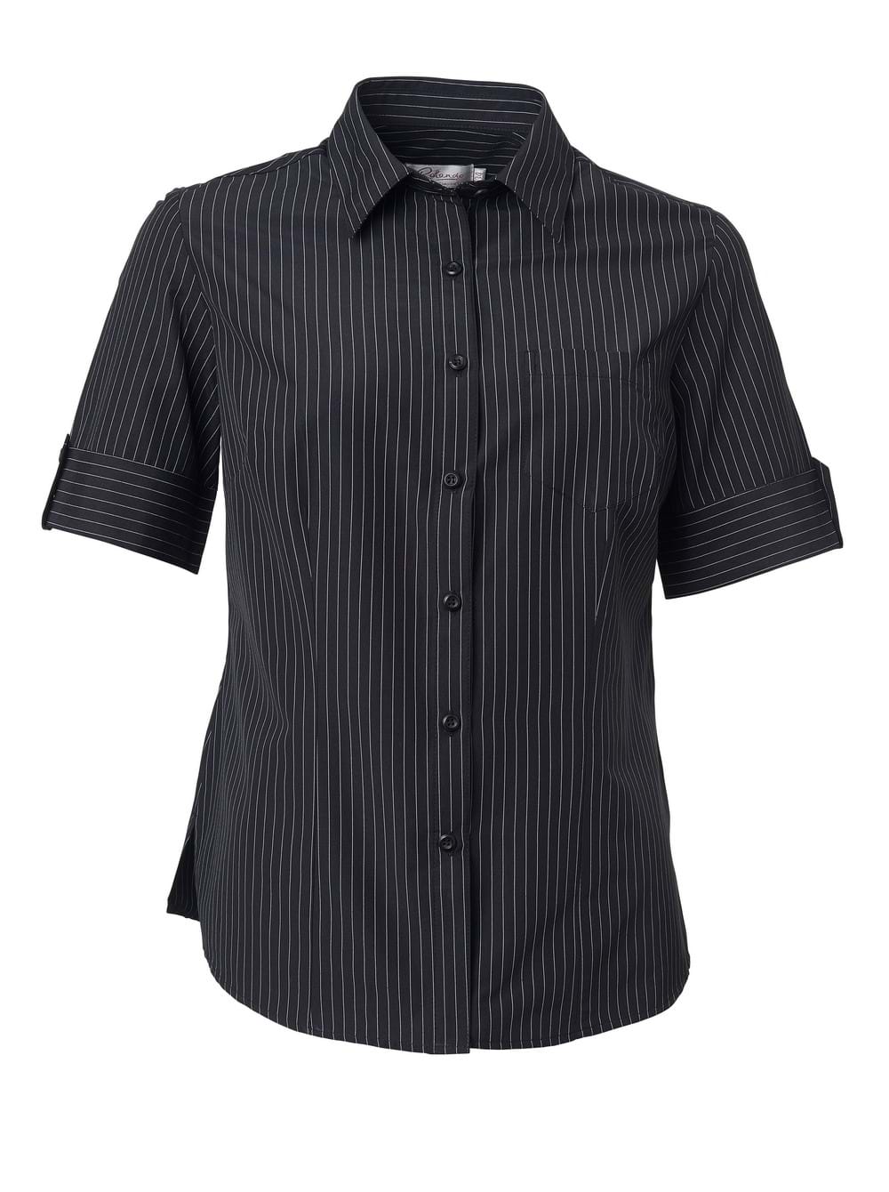 Angelique K202 S/S Blouse - Black