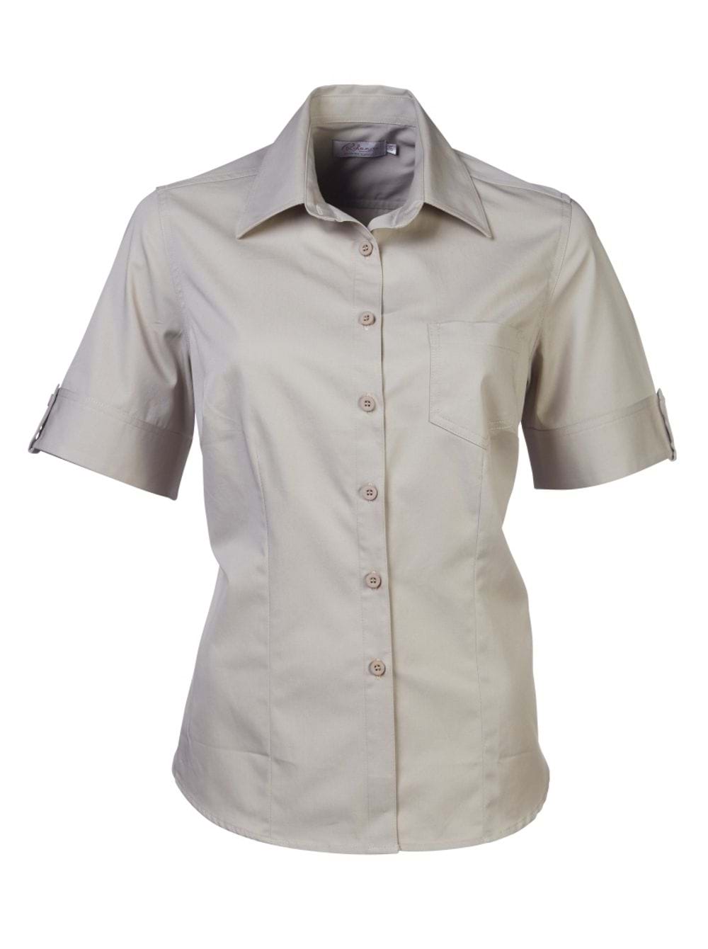 Angelique K207 S/S Blouse - Stone