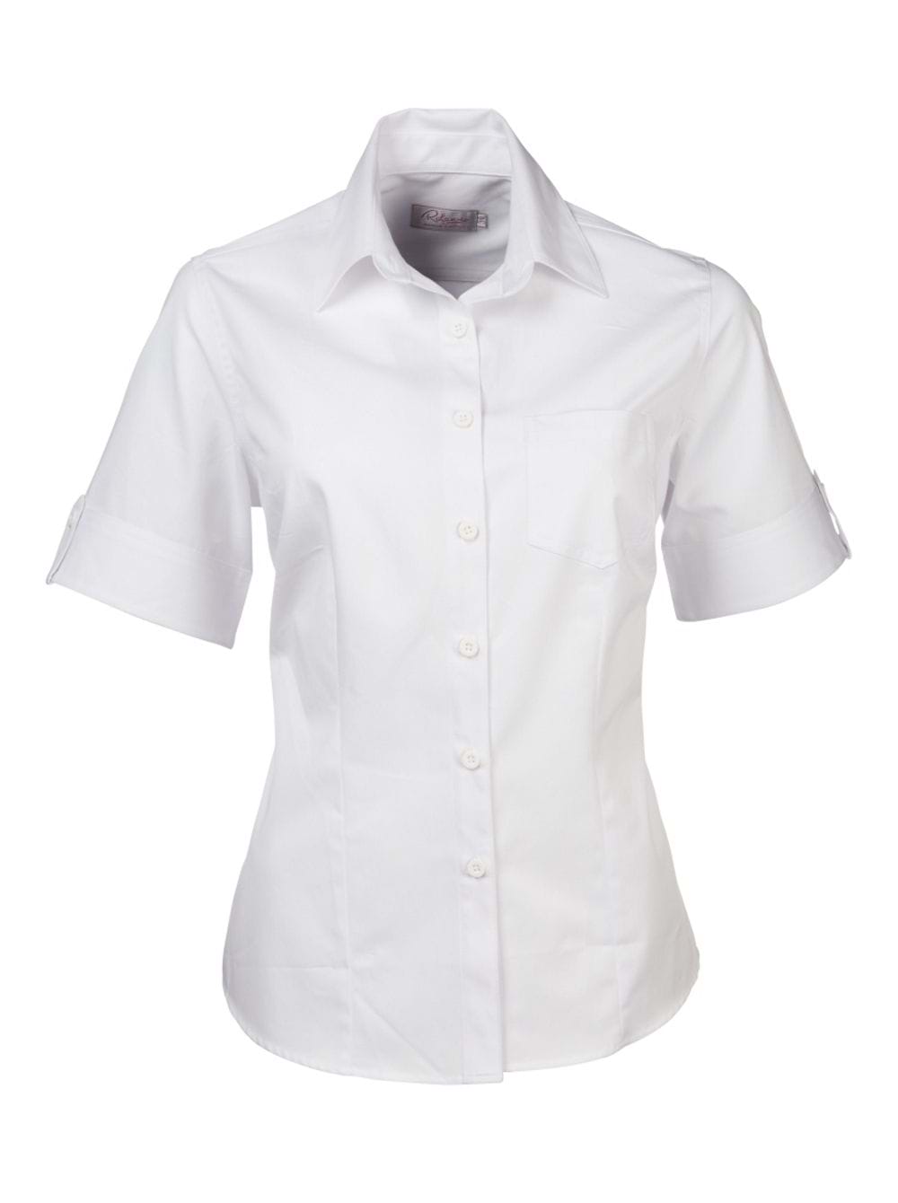 Angelique K207 S/S Blouse - White