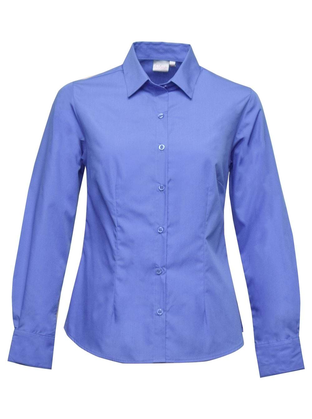 Cathy P070 L/S Blouse - Blue