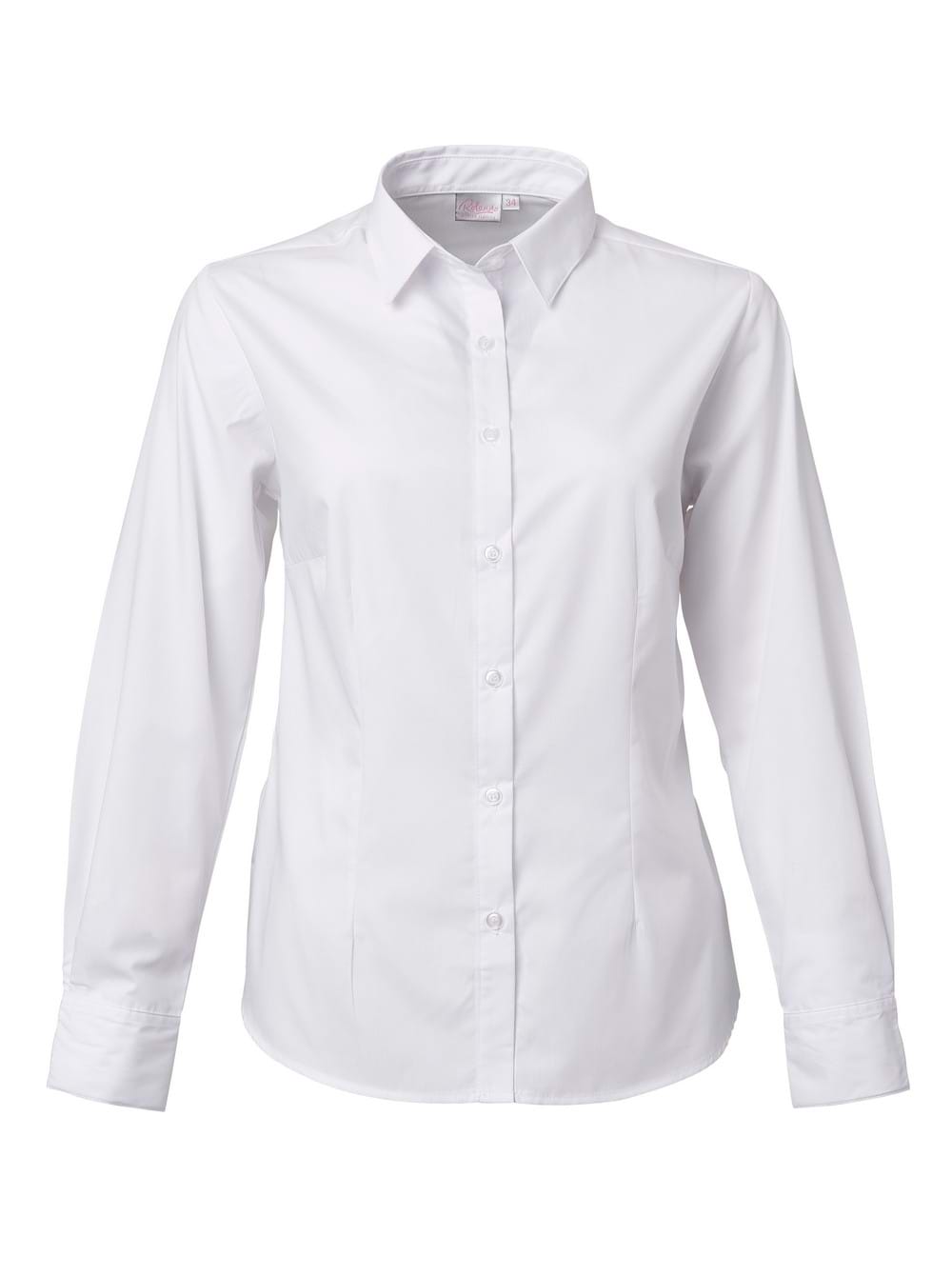 Cathy P070 L/S Blouse - White