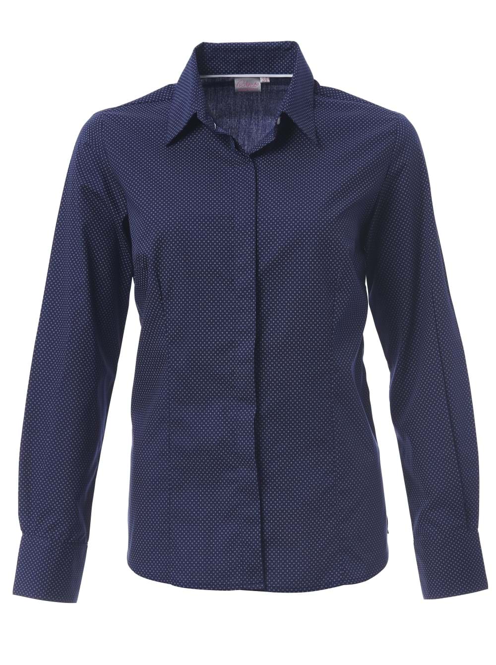Ladies Cullinan CP1 L/S Blouse - Navy