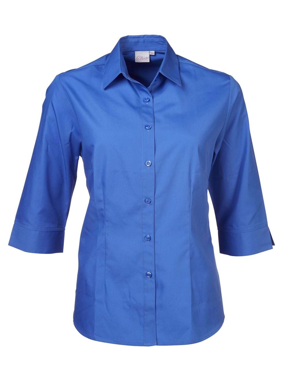 Cathy P070 3/4 Blouse - Blue