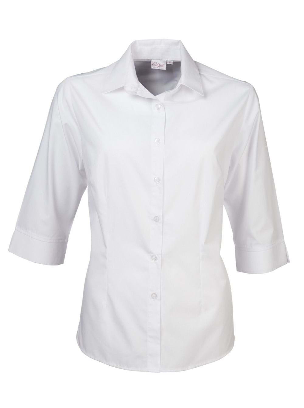 Cathy P070 3/4 Blouse - White