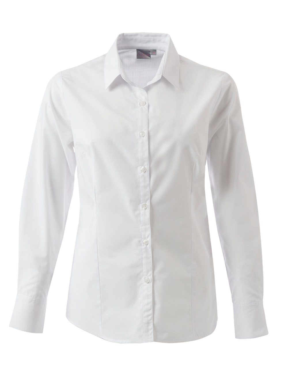 Ladies Ellis K255 L/S Blouse - White