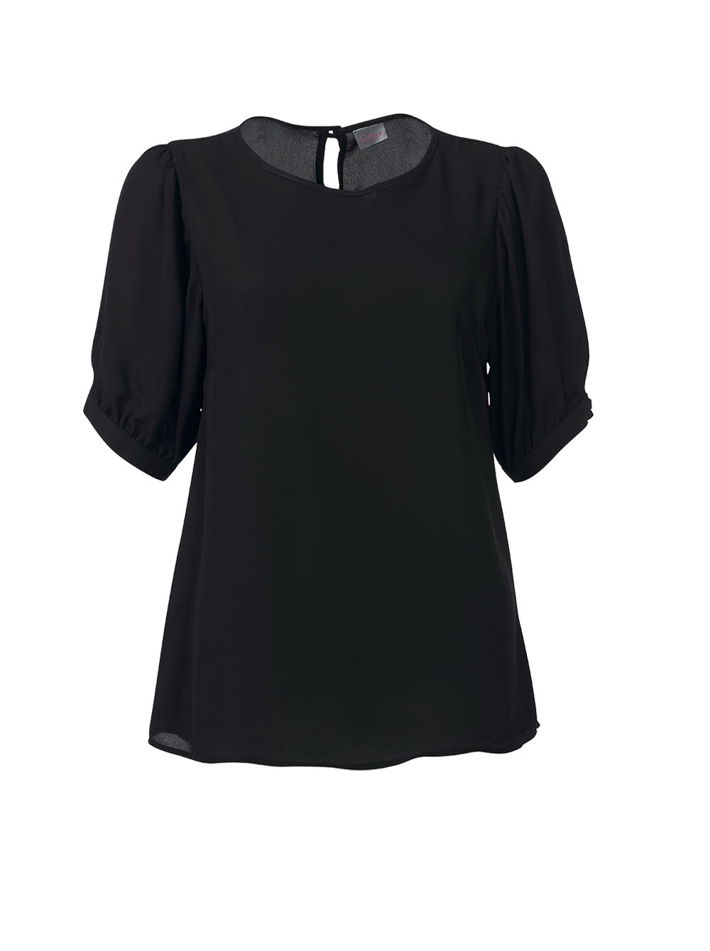 Emily K261 S/S Blouse - Black