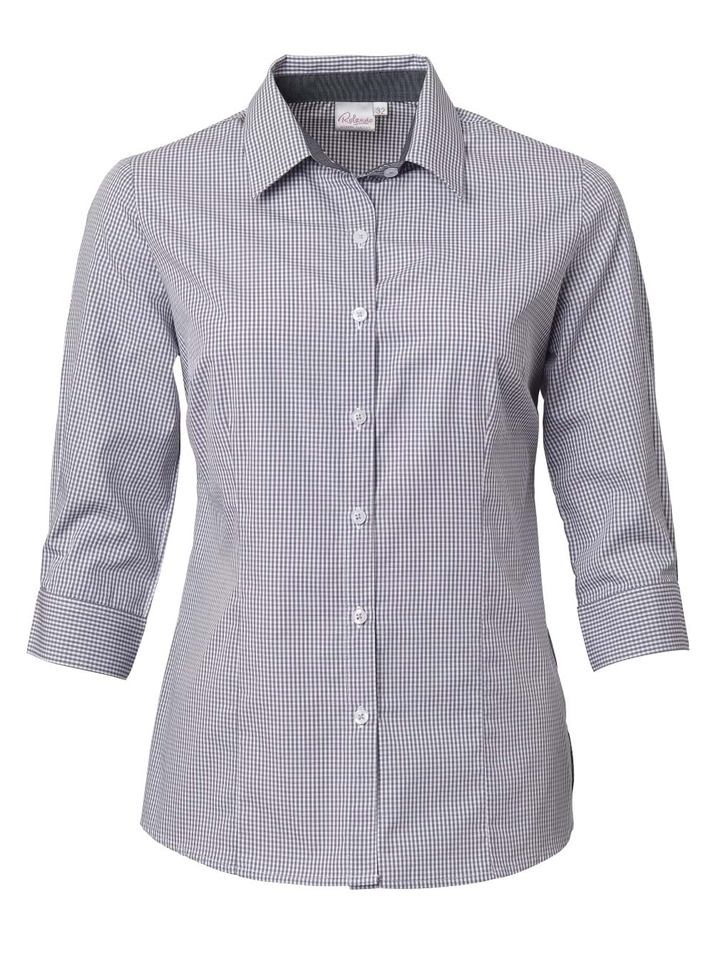 Ladies Kenmore K234 3/4 Blouse - Grey