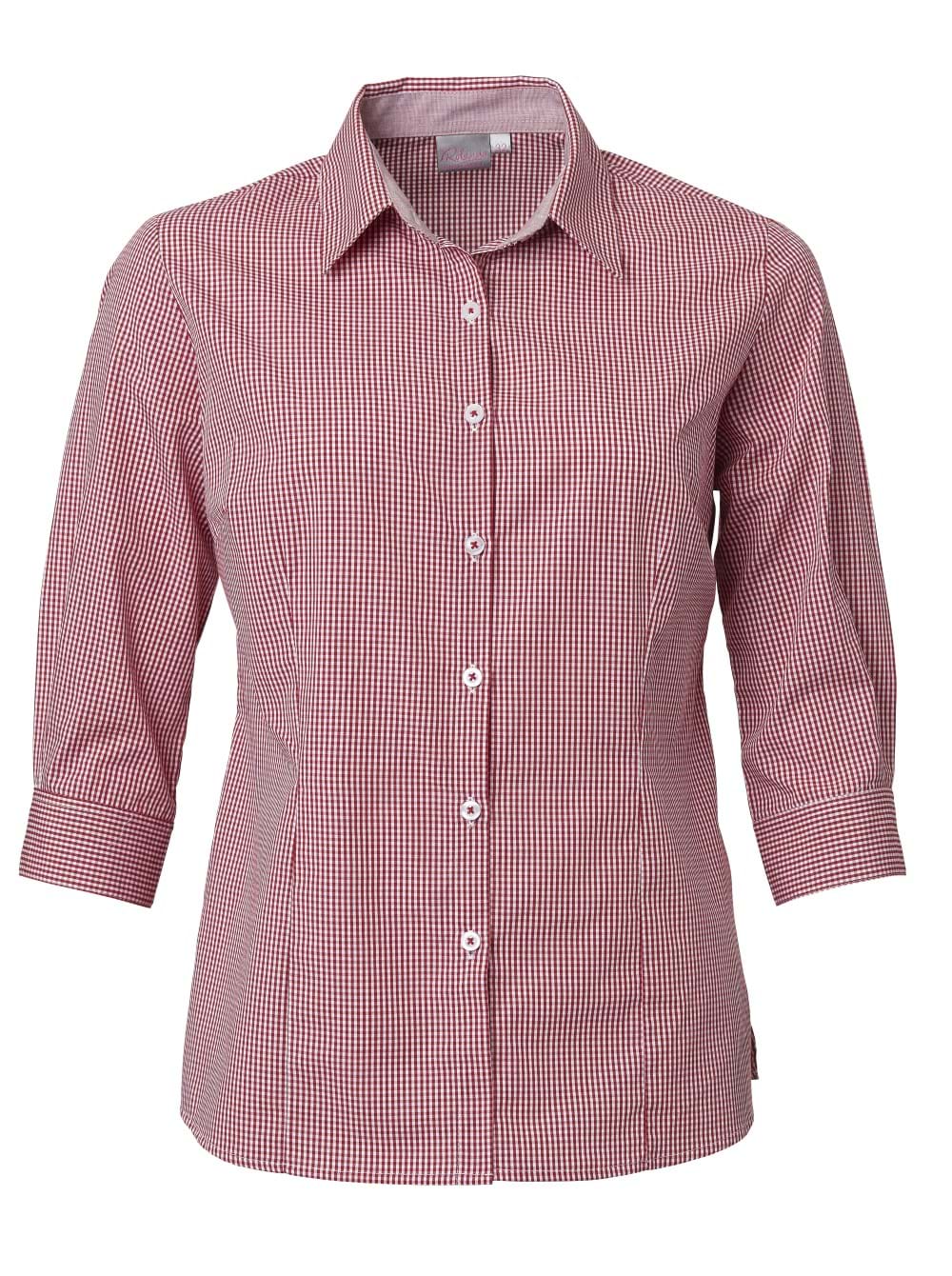 Ladies Kenmore K234 3/4 Blouse - Red