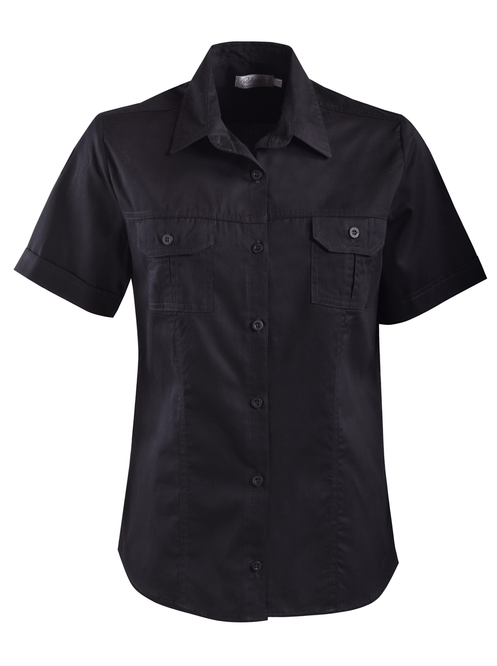 Ladies Forrest S/S Blouse - Black