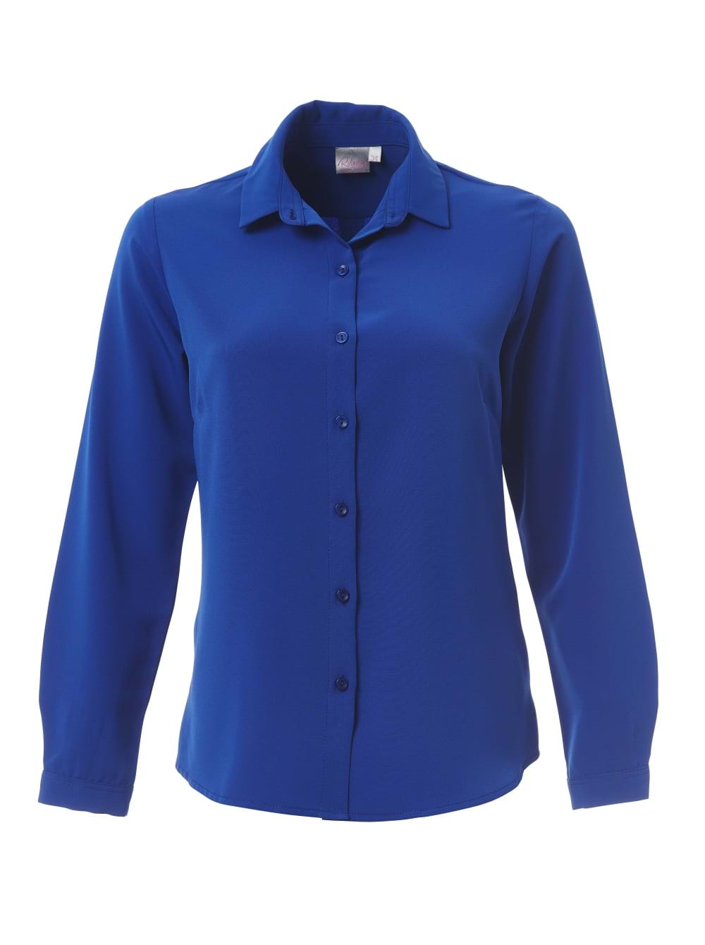 Georgia K225 L/S Blouse - Sapphire