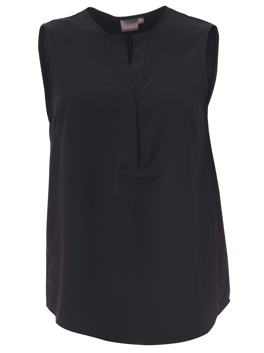 Kaylee K225 S/Less Blouse - Black