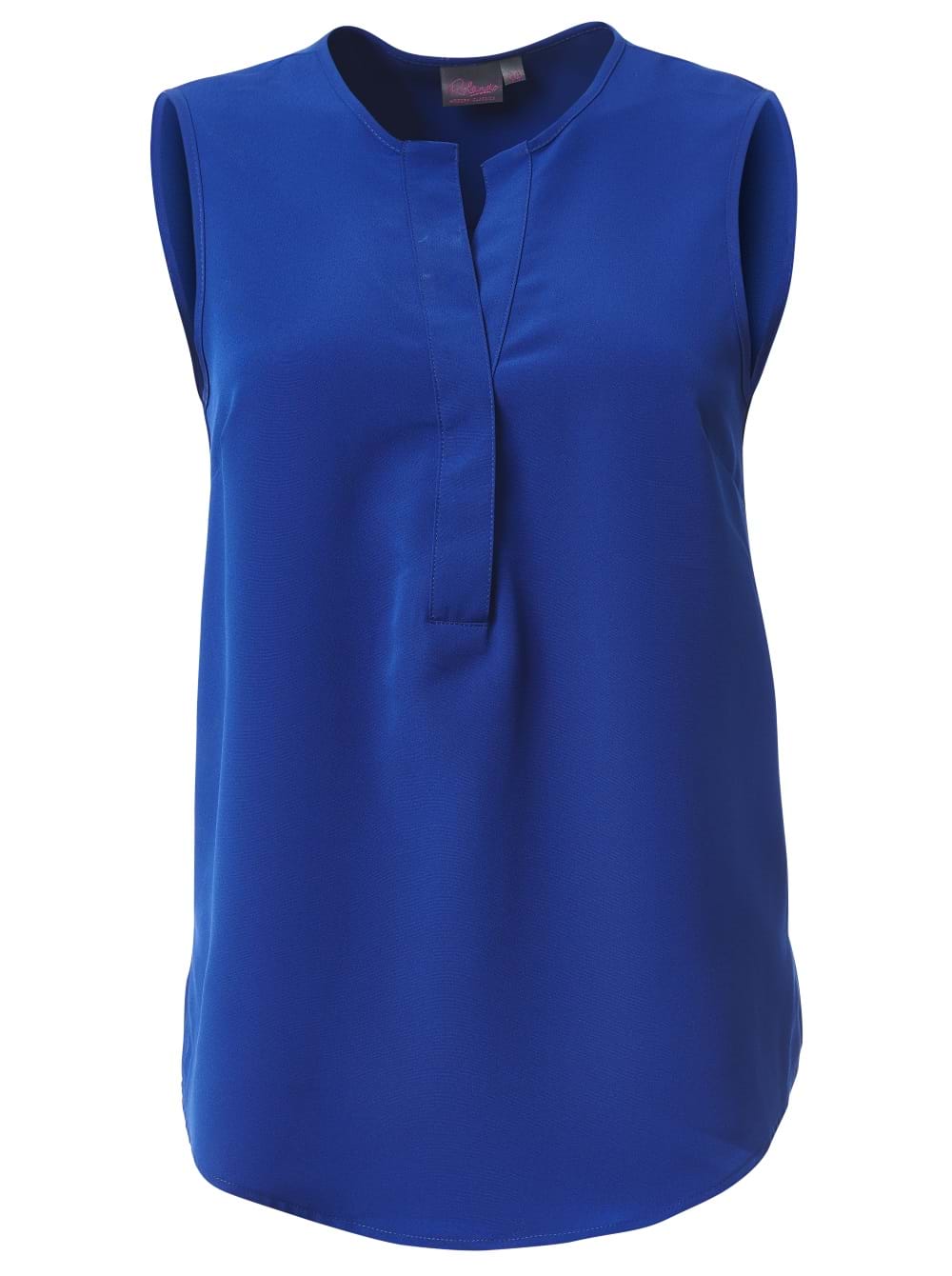 Kaylee K225 S/Less Blouse - Sapphire