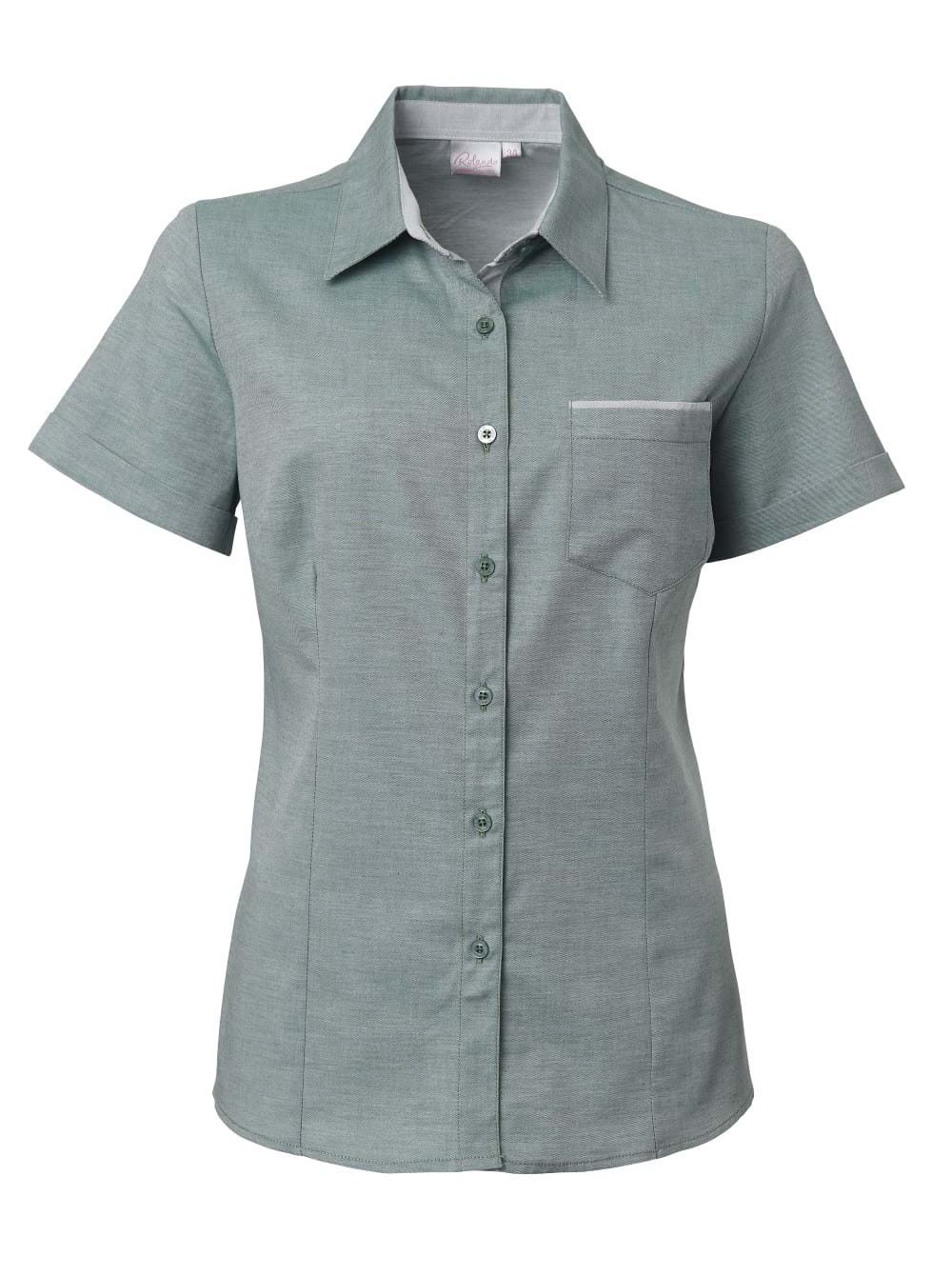 Ladies Miller K243 S/S Blouse - Bottle Green