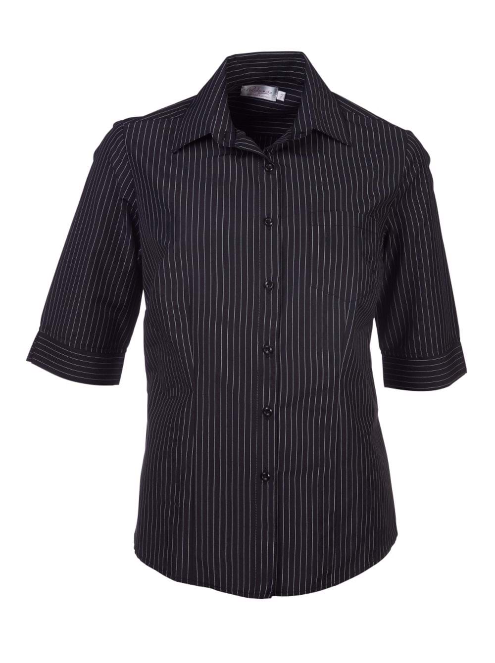 Wendy K202 3/4 Blouse - Black