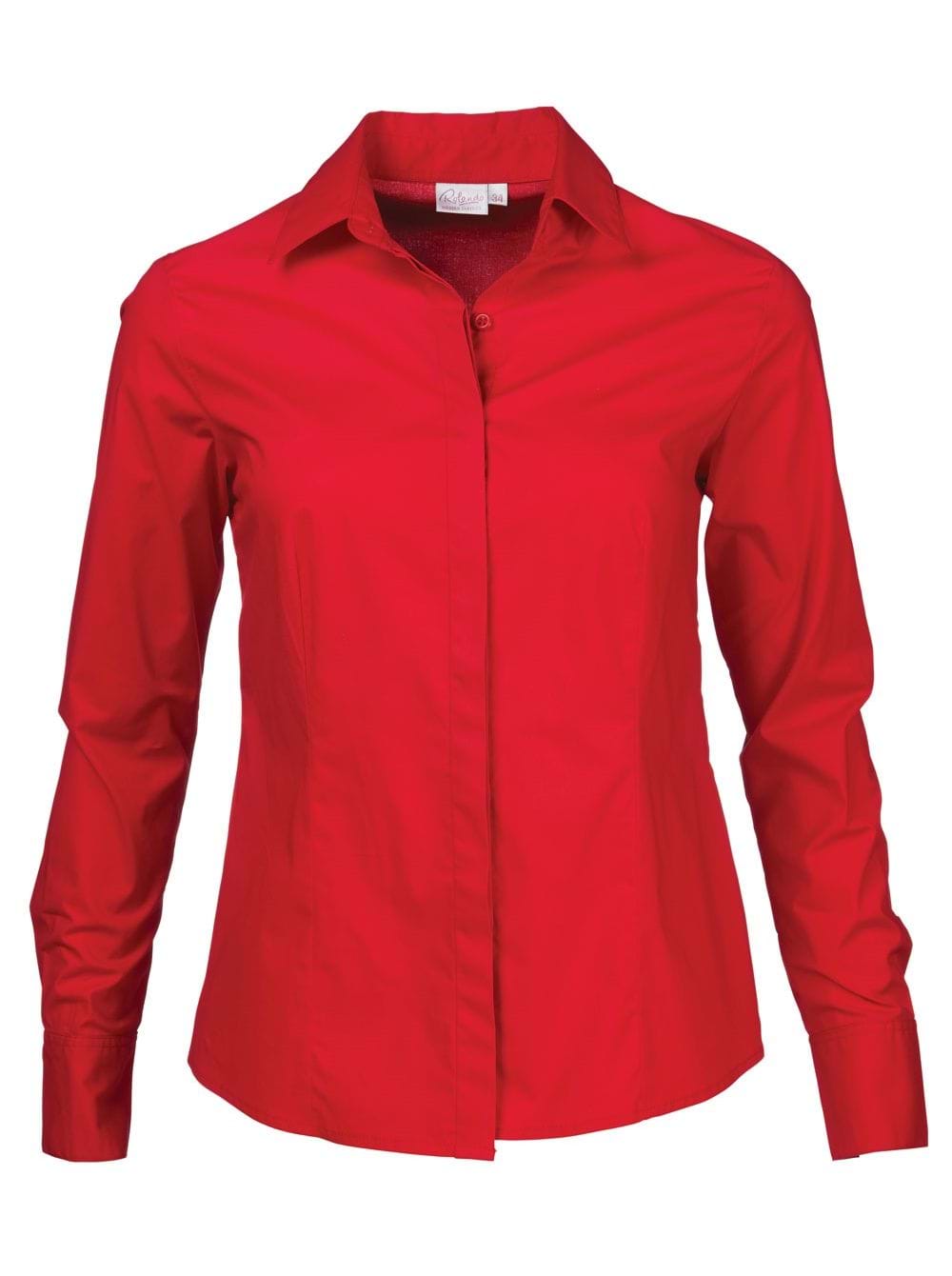 Savannah K213 L/S Blouse - Red