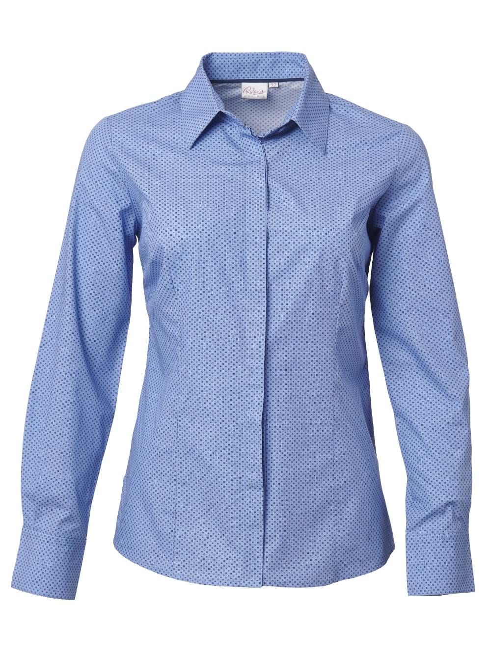 Ladies Selby CP3 L/S Blouse - Blue