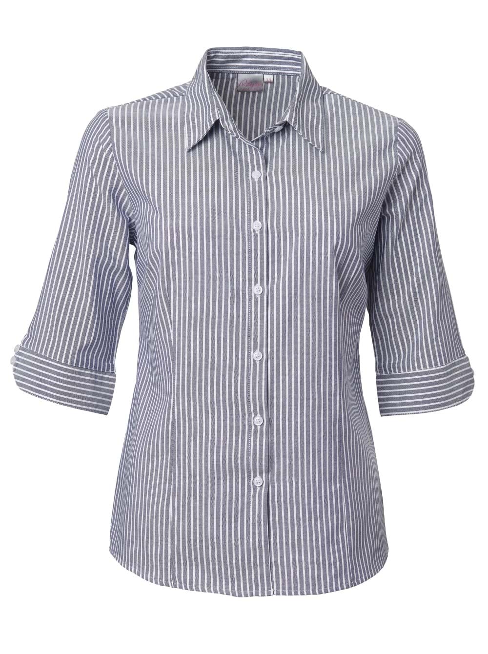 Ladies Reece K372 3/4 Blouse - Navy