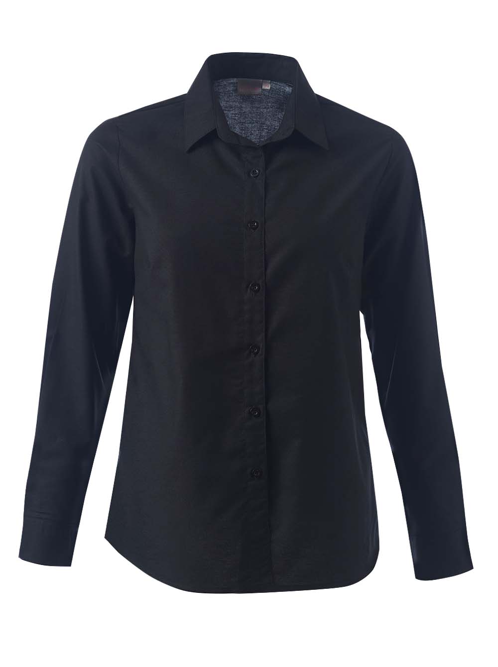 Ladies Tate Oxford K373 L/S Blouse - Black