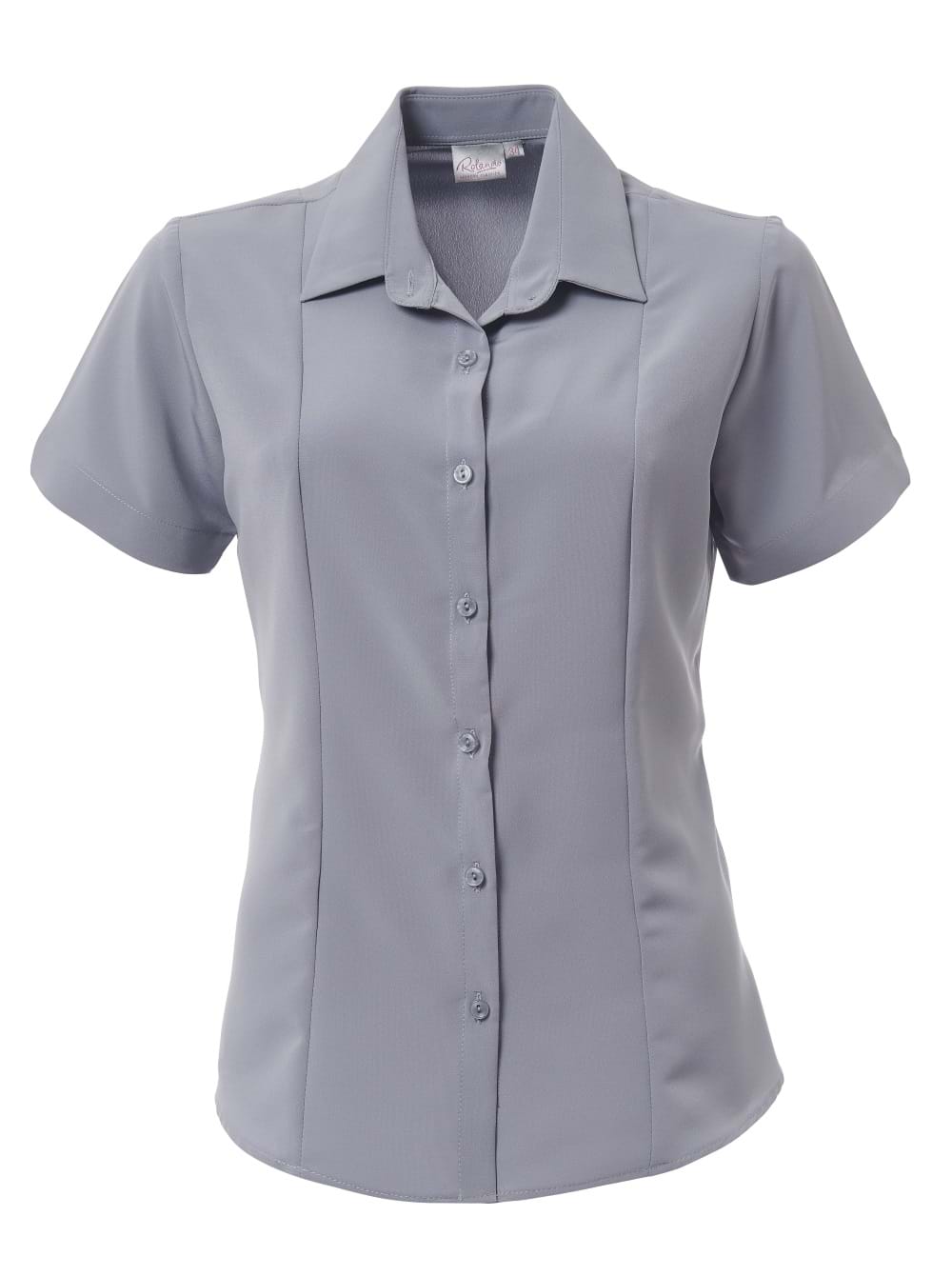 Zoe K225 S/S Blouse - Pebble Grey