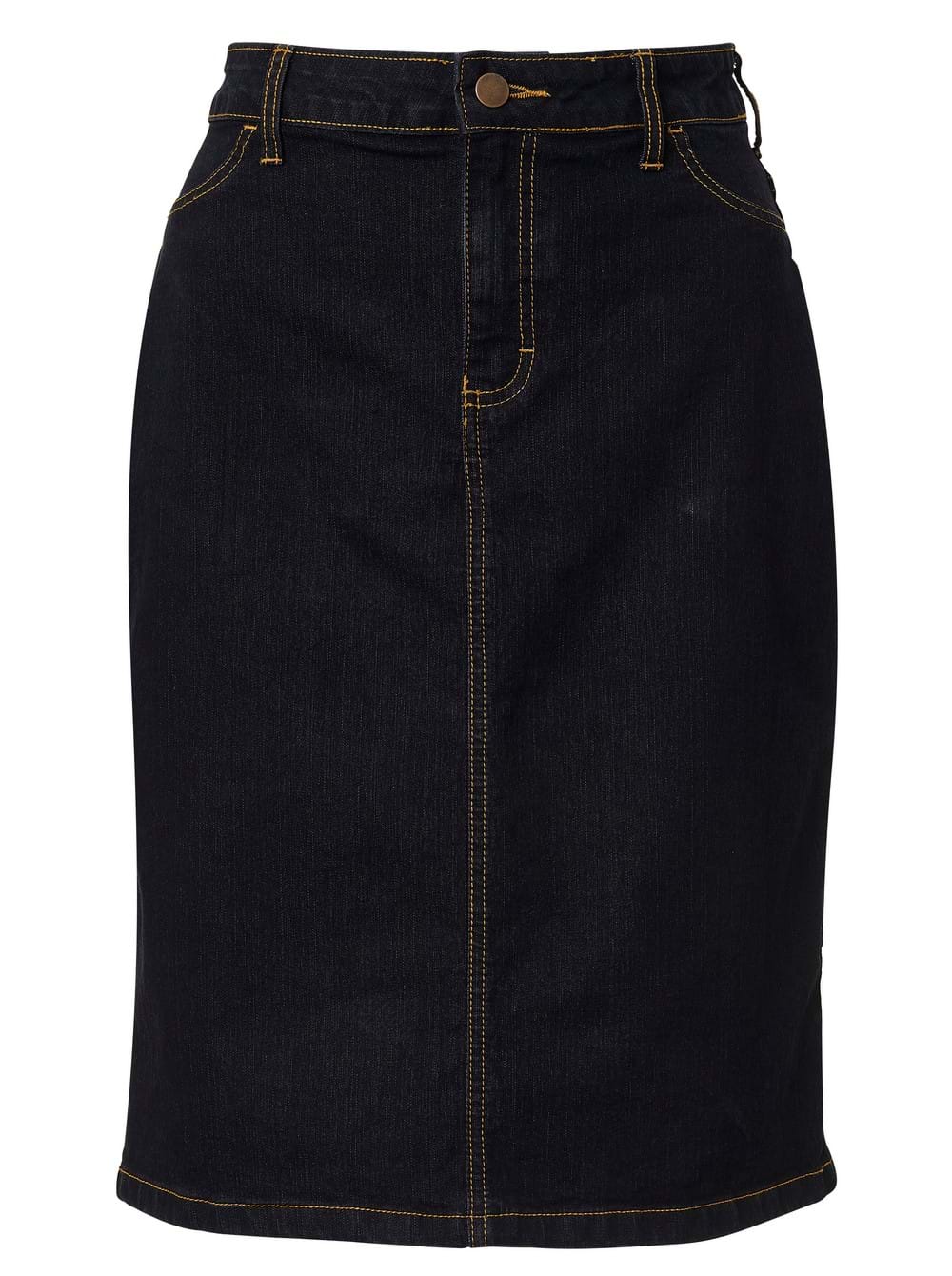 Cameron Denim Skirt - Blue/Black