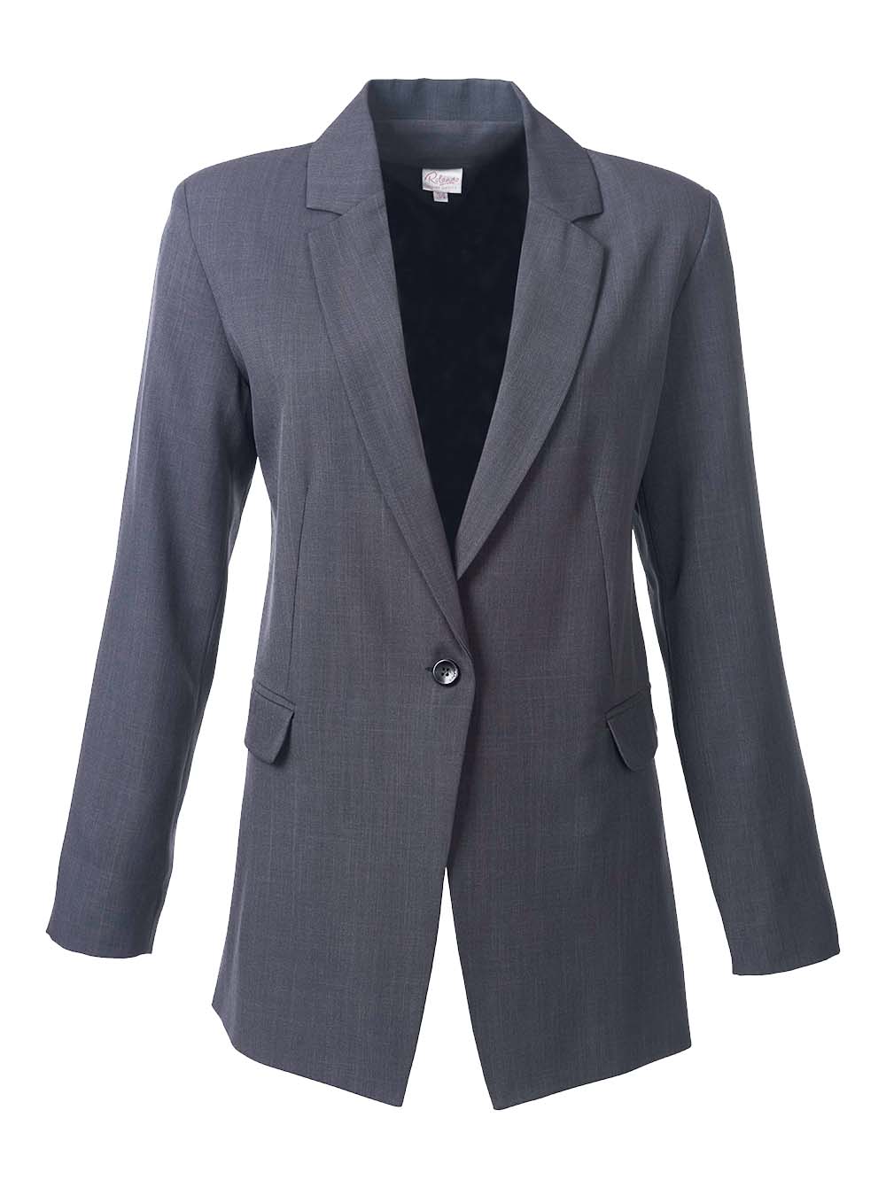 Logan Long Length Jacket - Charcoal