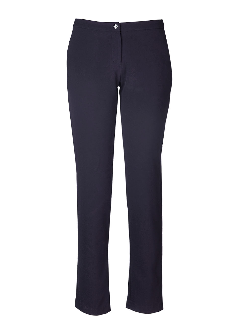Coco Slim Fit Reg Length Slacks - 79cm Inleg-Navy