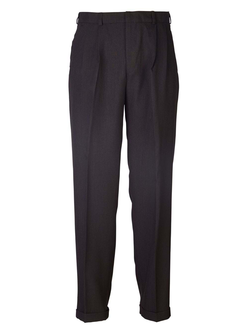 Brendan Trouser with Reg hem - Cationic Charcoal