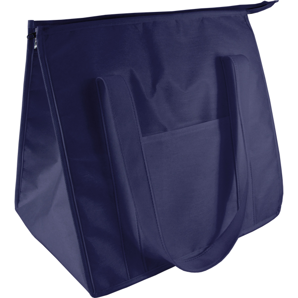 Albus Tote Cooler with 1 col print + pocket
