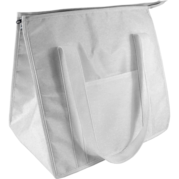 Albus Tote Cooler with 1 col print + pocket - Image 8