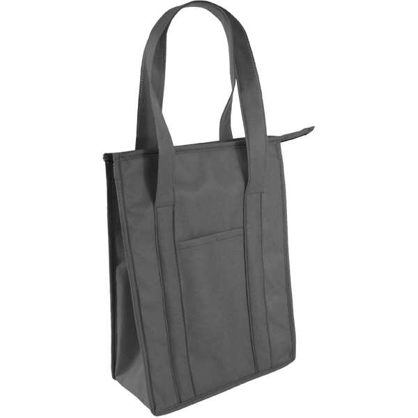 Flurry Tote Cooler with 1 col print + pocket - Image 2