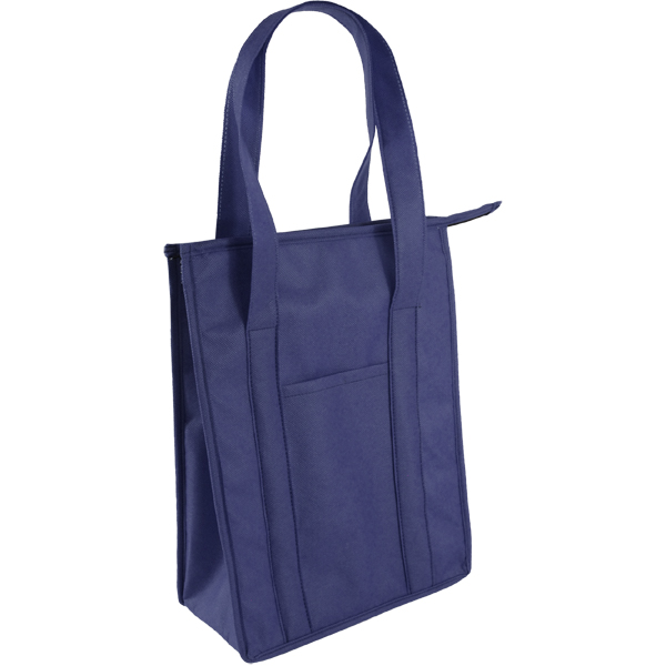 Flurry Tote Cooler with 1 col print + pocket - Image 7