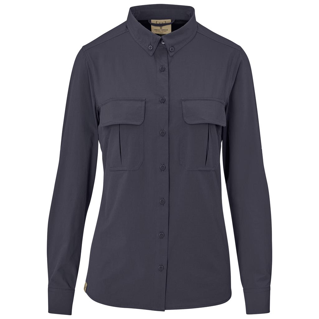 Ladies Long Sleeve Amatola Shirt - Image 4