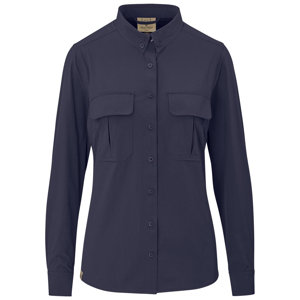 Ladies Long Sleeve Amatola Shirt - Image 3