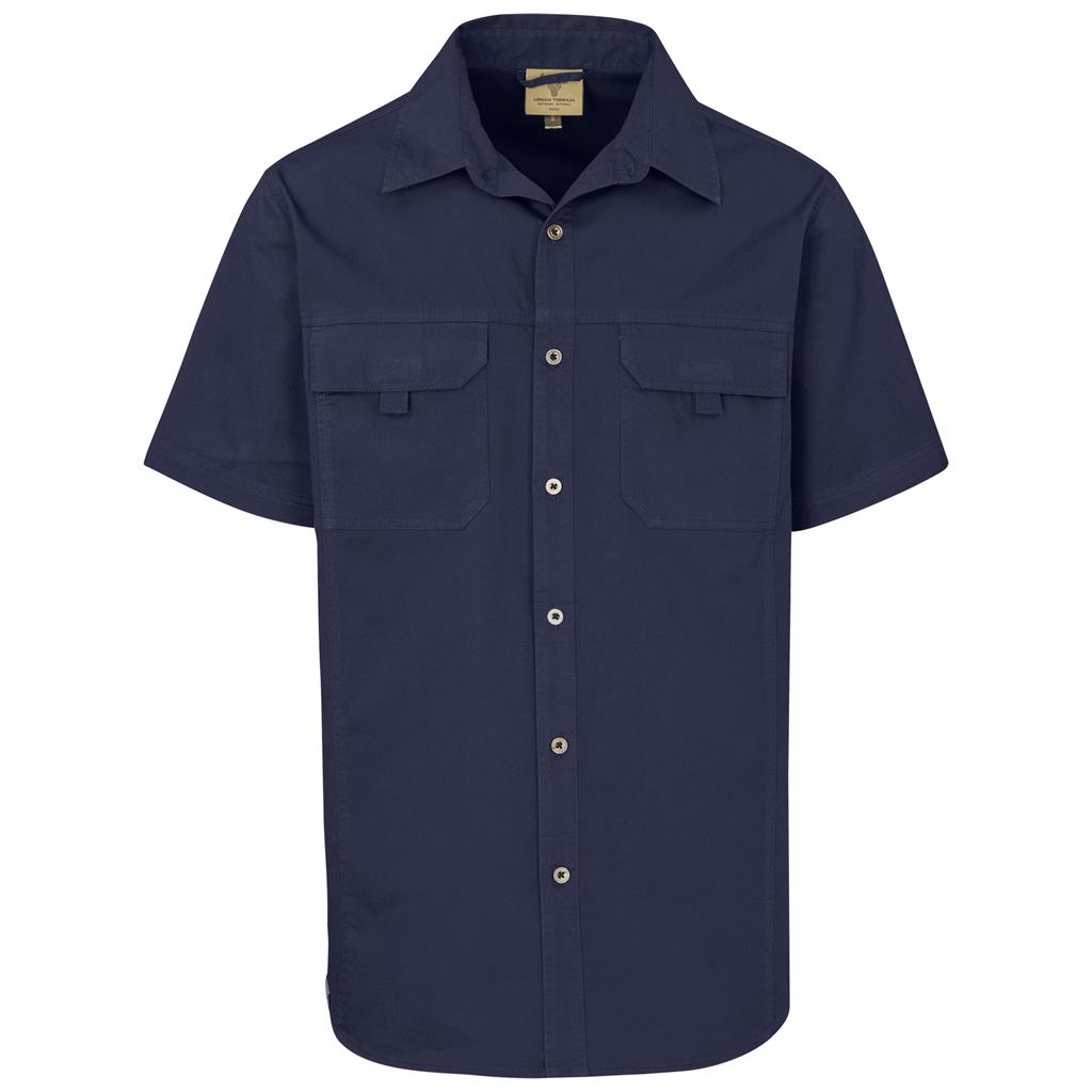 Mens Short Sleeve Mawenzi Twill Shirt - Image 2